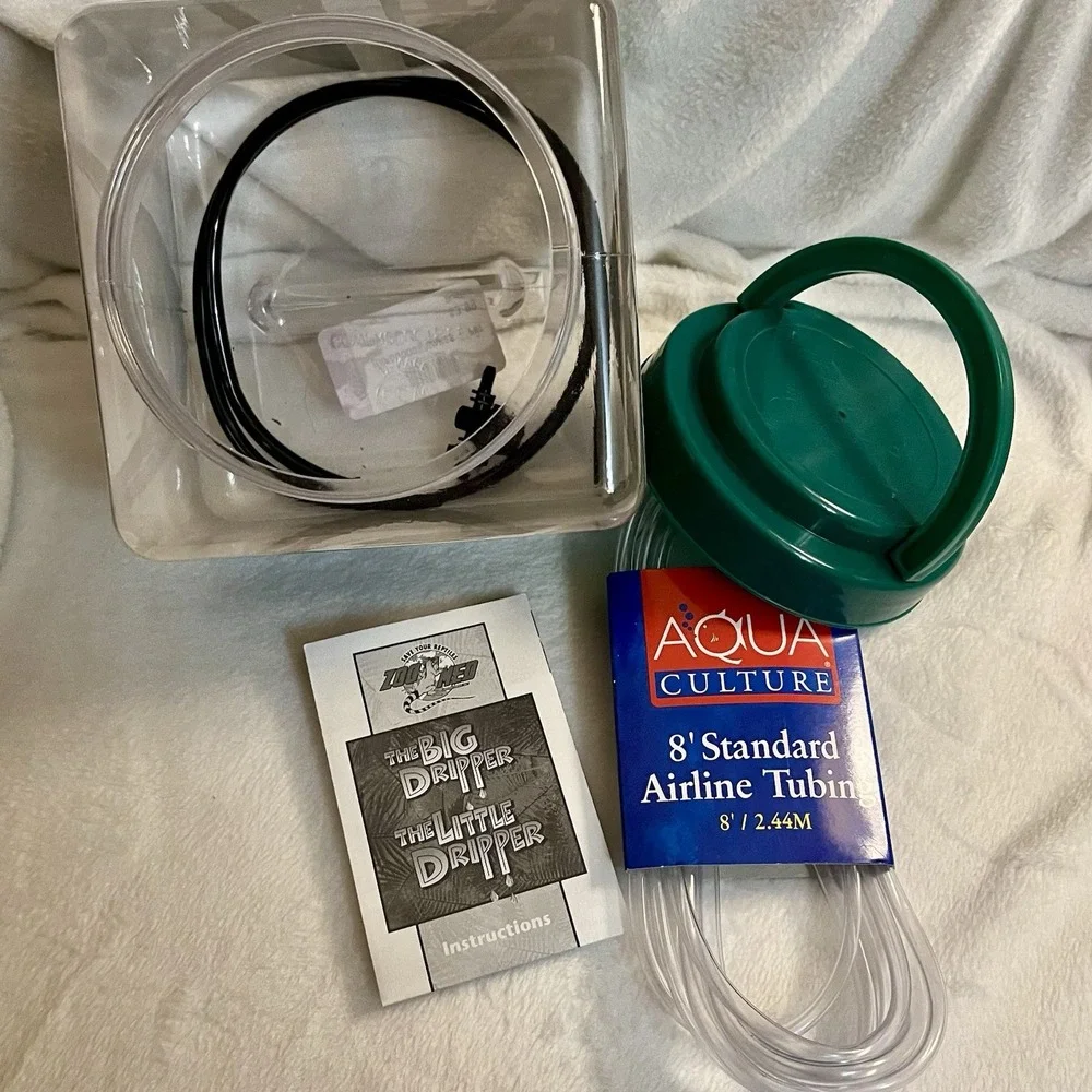Zoo Med The Little Dripper Drip Water System for‎ Reptiles NWT